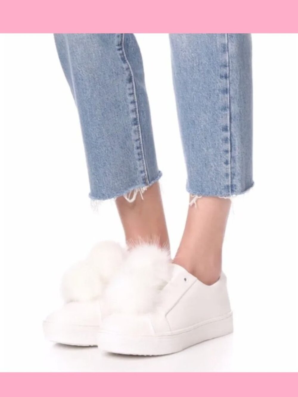 Leya Fluffy Sneakers